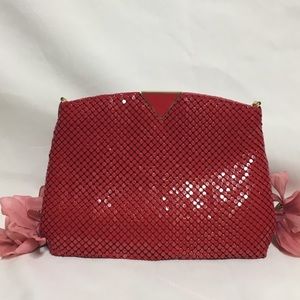 Y & S Original Vintage Dressy Purse / Clutch Red